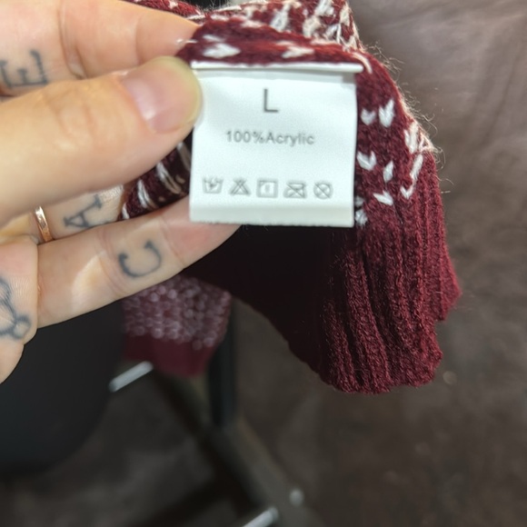 Fall colored ghost cardigan sweater - large - no w/o tags - Picture 4 of 4